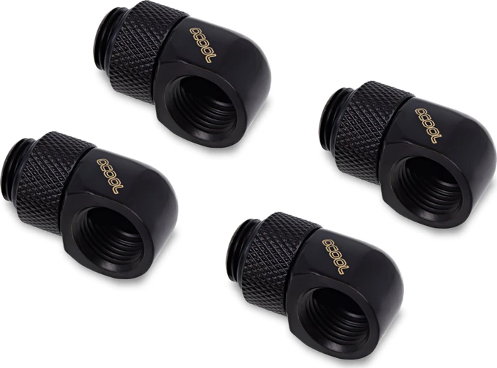 Alphacool Eiszapfen 90° L-Verbinder G1/4" AG auf G1/4" IG
