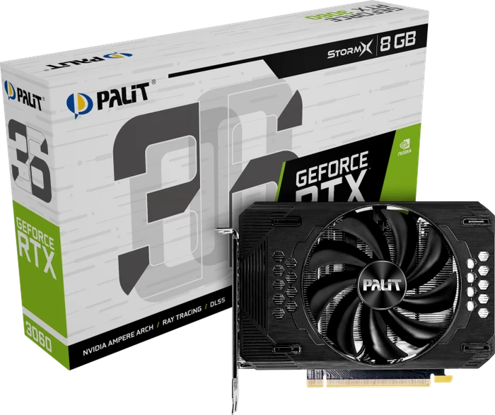 Palit GeForce RTX 3060 StormX, 8GB GDDR6, HDMI, 3x DP