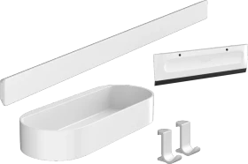 Hansgrohe WallStoris Duschset mattweiß