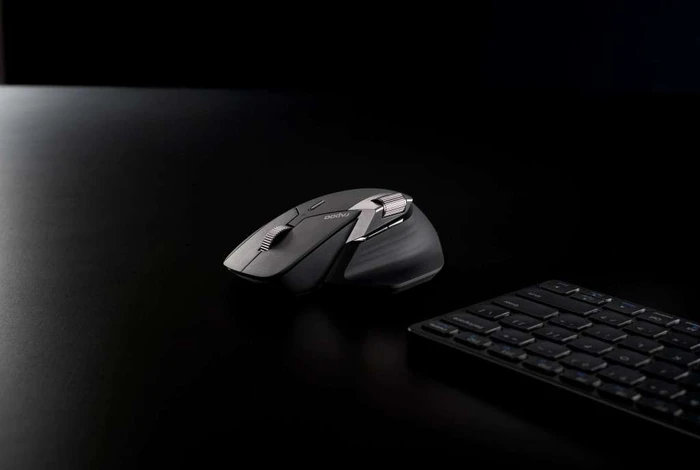 Rapoo MT760M Wireless Multi-mode Mouse schwarz/grau, USB/Bluetooth