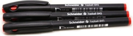 Schneider Topball 845 Tintenroller (Mine) schwarz/rot