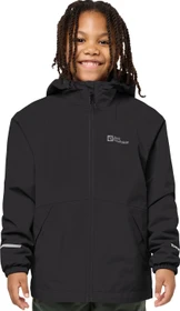 Jack Wolfskin Iceland 3in1 Funktionsjacke schwarz (Junior)