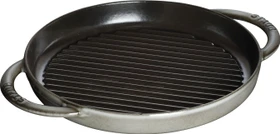 Zwilling Staub Grillpfanne rund 26cm grafitgrau