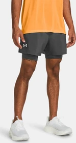 Under Armour Launch 2-in-1 Laufhose kurz castlerock/reflective (Herren)