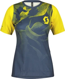 Scott Trail Vertic Pro Trikot kurzarm sun yellow/midnight blue (Damen)