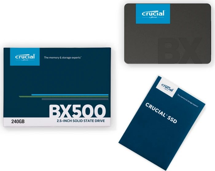 Crucial BX500 4TB, 2.5" / SATA 6Gb/s