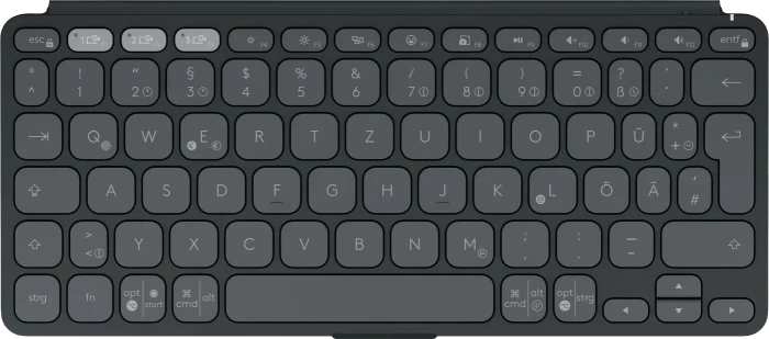 Logitech Keys-To-Go 2, Grafit, Bluetooth, DE