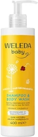 Weleda Calendula Baby Waschlotion & Shampoo,    400ml
