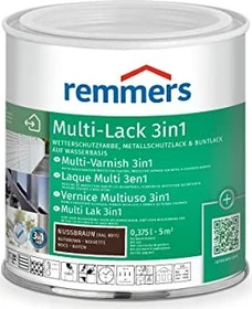 Remmers Multi-Lack 3in1 Metallschutzmittel nussbraun (RAL8011), 375ml