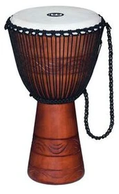 Meinl Original African Style Rope Tuned Wood Djembe Water Rhythm Series Large