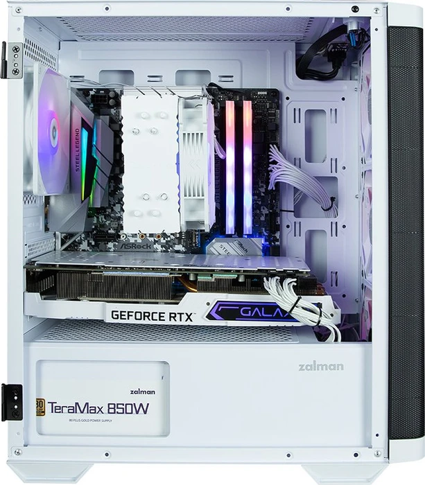 Zalman M4 White, Glasfenster