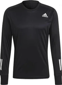 adidas Own The Run Laufshirt langarm schwarz (Herren)