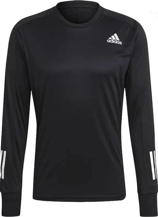 adidas Own The Run Laufshirt langarm schwarz (Herren)
