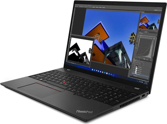 Lenovo ThinkPad T16 G1 (Intel), Thunder Black, Core i5-1235U, 8GB RAM, 256GB SSD, DE
