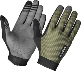 GripGrab Vertical 2 InsideGrip Fahrradhandschuhe olive green