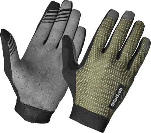 GripGrab Vertical 2 InsideGrip Fahrradhandschuhe olive green
