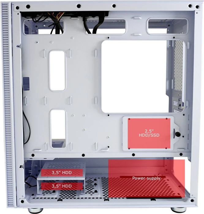 LC-Power Gaming 711MW Daybreak_X, Glasfenster