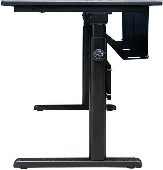 Thermaltake Level 20 GT Battlestation Sitz-Steh-Schreibtisch 150x70cm schwarz/schwarz