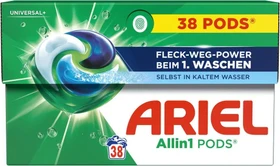 Ariel Universal+ Allin1 Pods Waschmittel, 38 Stück