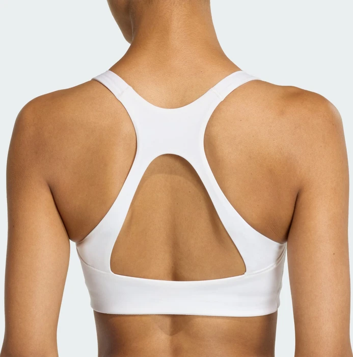 adidas Optime Workout Medium-Support Sport-BH weiß (Damen)