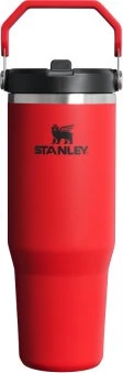Stanley IceFlow Flip Straw Tumbler Isolierflasche 890ml chili black