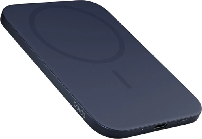 Epico Power Bank UltraPack Qi2 Slim 5000mAh blau