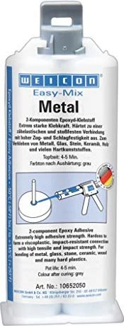 Weicon Easy-Mix Metal Epoxid-Klebstoff, 50ml