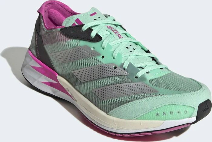 adidas Adizero Adios 7 pulse mint/silver metallic/core black (Damen)