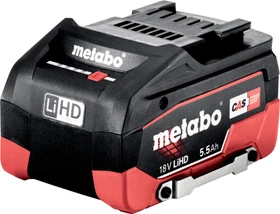 Metabo Werkzeug-Akku 18V, 5.5Ah, Li-Ionen/LiHD [5.5Ah] [99Wh]