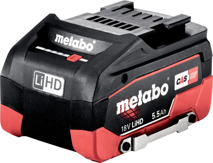 Metabo Werkzeug-Akku 18V, 5.5Ah, Li-Ionen/LiHD [5.5Ah] [99Wh]