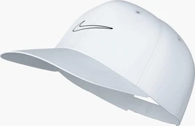 Nike Club unstrukturierte Swoosh Kappe weiß