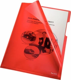 Bene Aktenhülle, A4, rot, 100 Stück