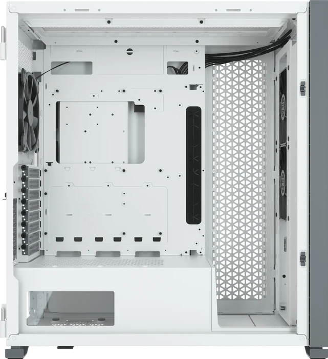 Corsair 7000D Airflow, weiß, Glasfenster