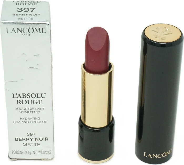Lancôme L'Absolu Rouge Matte Lippenstift 397 Berry Noir, 3.4g