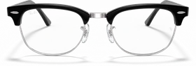 Ray-Ban RB5154 Clubmaster Optics 51mm polished black on silver