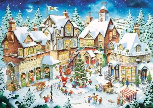 Ravensburger Puzzle Weihnachtsdorf