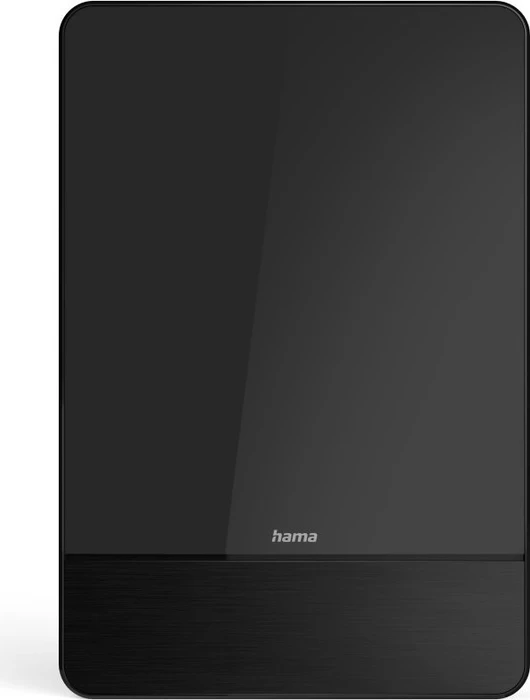 Hama DVB-T/DVB-T2-Zimmerantenne, Performance 45, flach, aktiv, schwarz