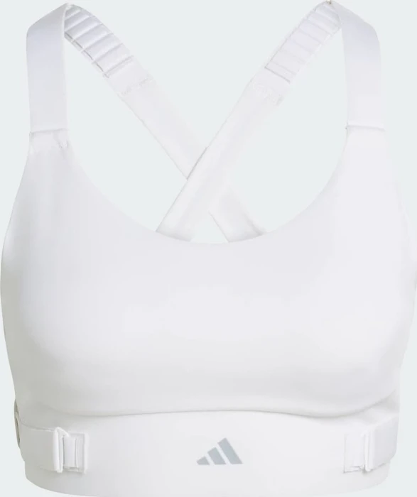 adidas FastImpact Luxe Run High-Support Sport-BH weiß (Damen)
