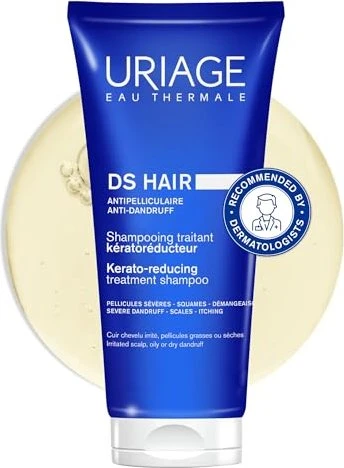 Uriage DS Hair Kerato-Reducing Treatment Shampoo, 150ml