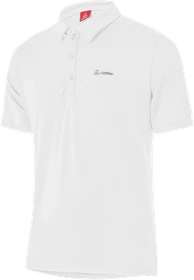 Löffler Tencel CF Poloshirt kurzarm weiß (Herren)
