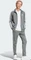 adidas Basic 3-Streifen Tricot Trainingsanzug grey four (Herren) Vorschaubild