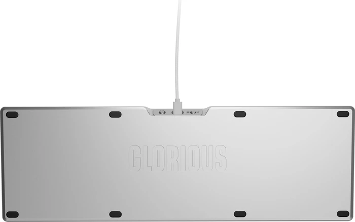 Glorious GMMK 3 Pro, Barebone Tastatur, Full Size 100%, silber, ANSI
