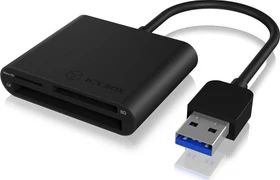 RaidSonic Icy Box IB-CR301-U3 Multi-Slot-Cardreader, USB-A 3.0 [Stecker] (60354)