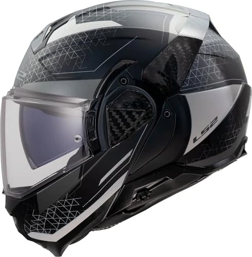 LS2 FF910 Advant II Astral matt schwarz/grau