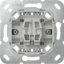 Gira Einsatz Tastschalter 10 AX 250 V~ Wechselschalter 2fach