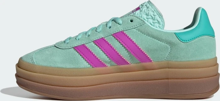 adidas Gazelle Bold clear mint/flash pink/mint rush (Junior)