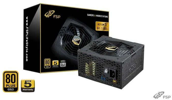 FSP Aurum S 600W, ATX 2.3