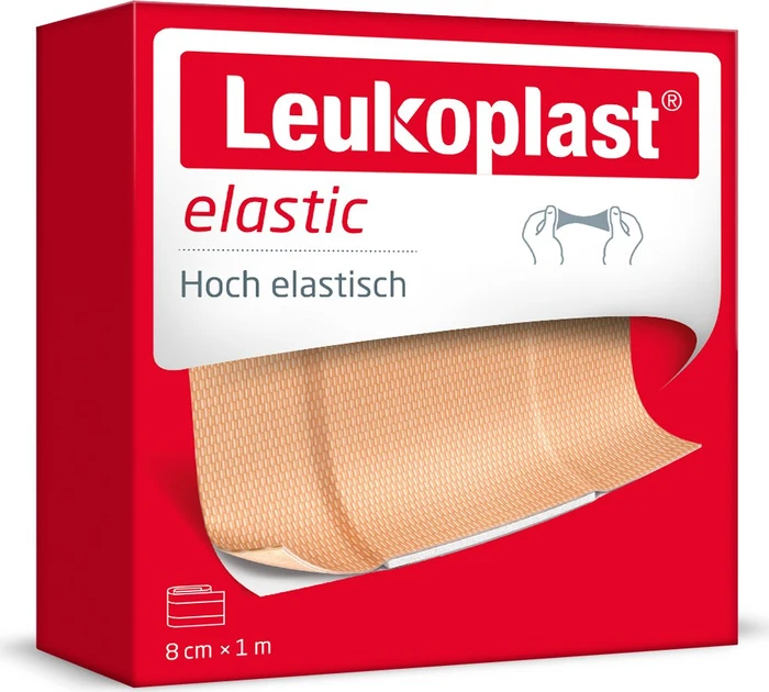 BSN medical Leukoplast Elastic, 8cm x 1m, 1 Stück