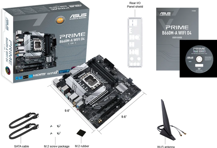 ASUS Prime B660M-A WIFI D4-CSM (Intel 1700)