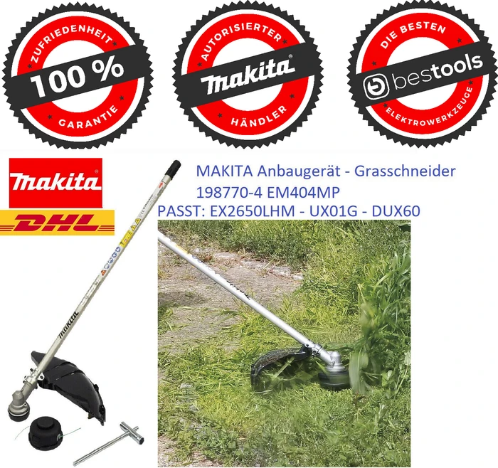Makita EM404MP Motorsensenaufsatz für Multifunktionsantrieb